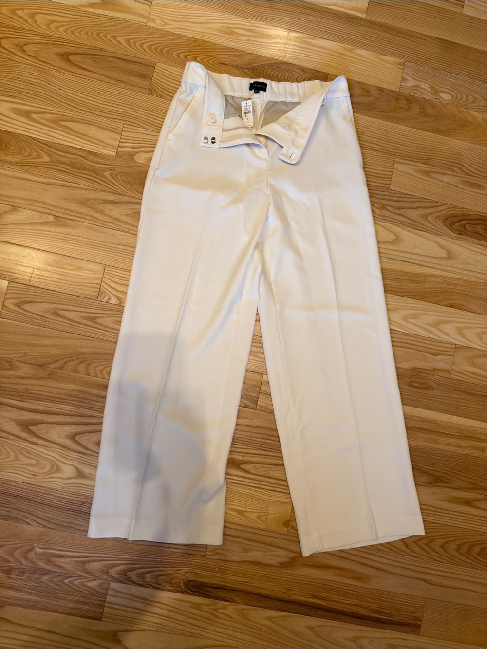 Talbots cream pants - Size 8